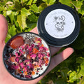 Lilith Candle | Witchcraft Pagan Witch Herbal Intention Dark Moon Goddess Lilit Temptress Spell Ritual Altar Devotee Offering Scented Gift