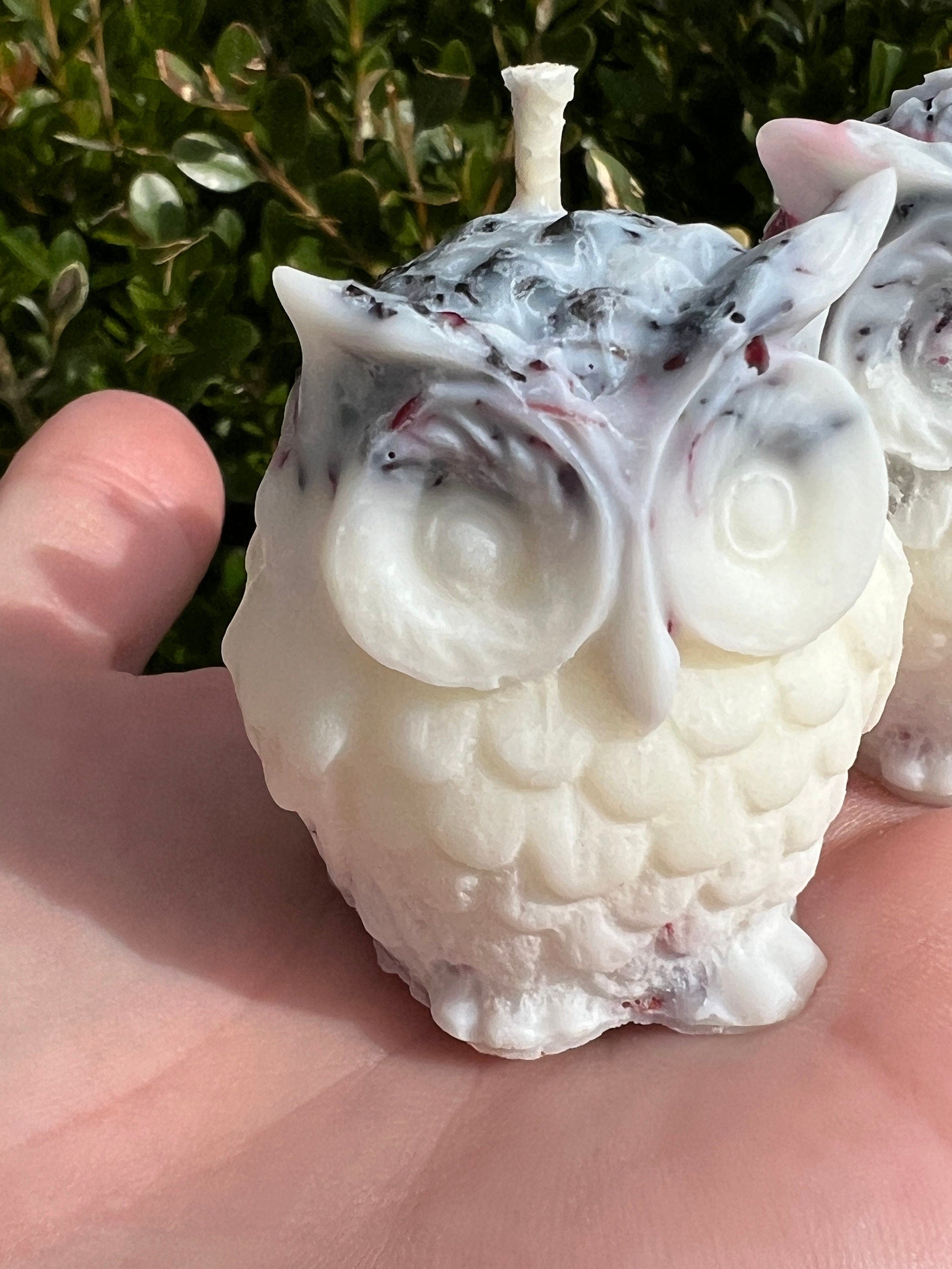 SPECIAL EDITION Hecate Offering Ritual Owl Crystal Candles | Dark Moon Queen Goddess Hekate Witchcraft Altar Spell Magic Deity Intention