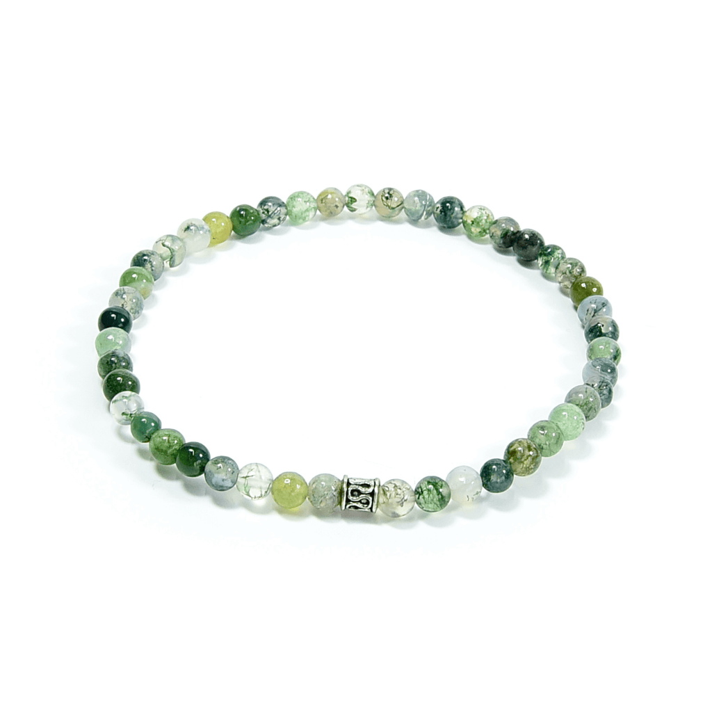 Moss Agate Mini Bracelet