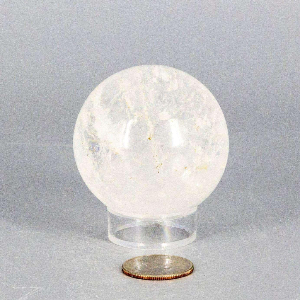 Natural Quartz Sphere Master Healer 53-55mm