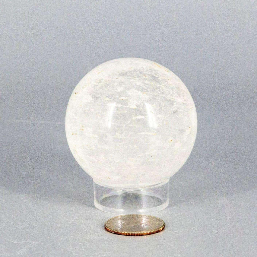 Natural Quartz Sphere Master Healer 53-55mm
