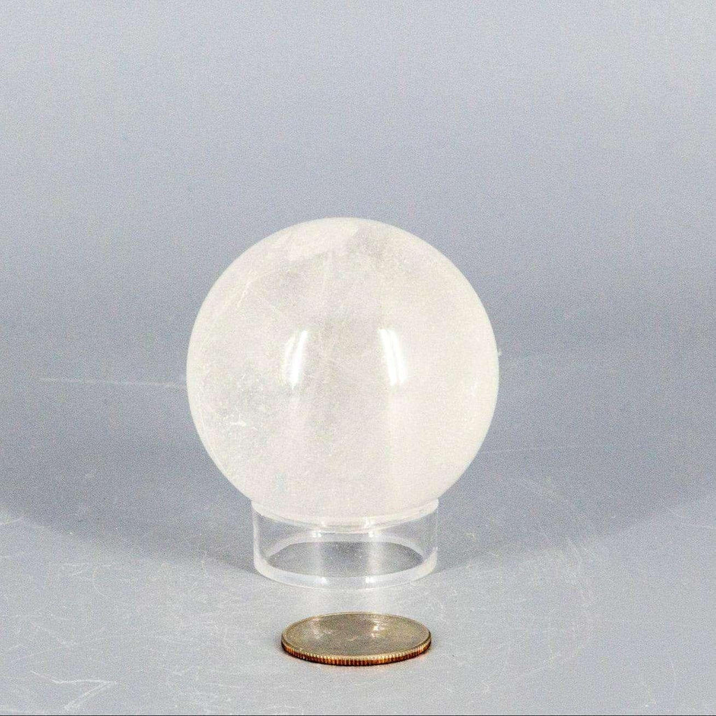 Natural Quartz Sphere Master Healer 53-55mm