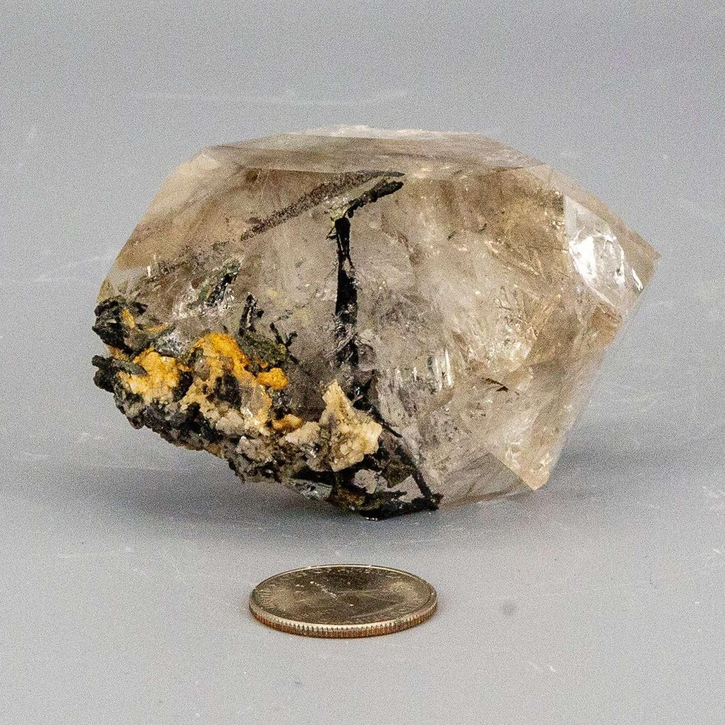 Smoky Herkimer Quartz Point | Rare Double-Terminated Crystal