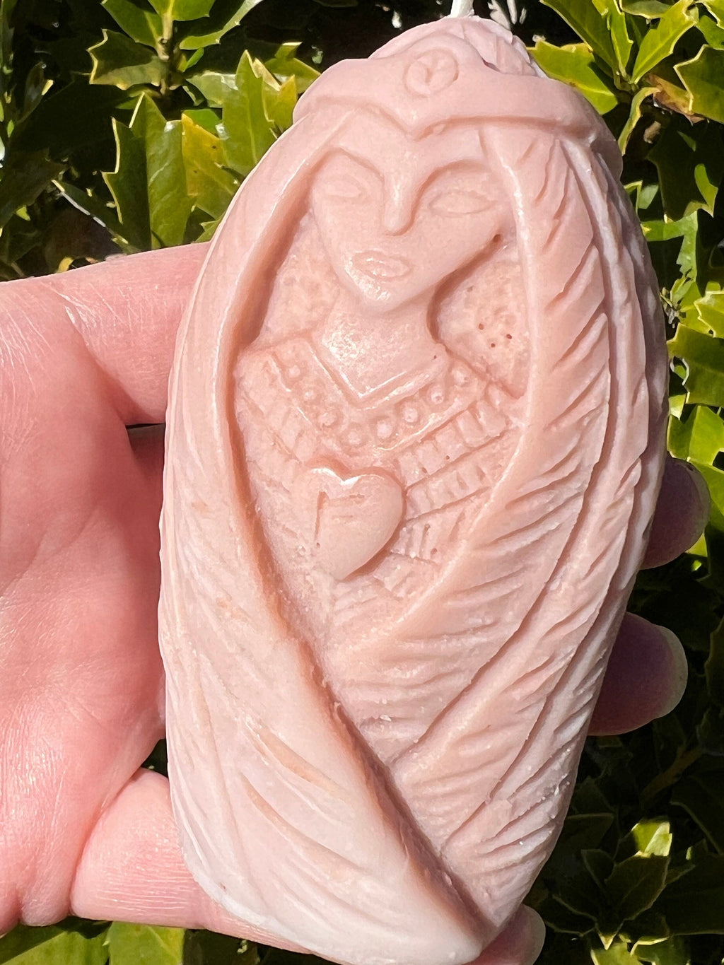 SPECIAL EDITION Freya Candle | Freyja Seidr Magic Fehu Runic Offering Ritual Figure Norse Viking Goddess Witchcraft Altar Spell Deity Statue