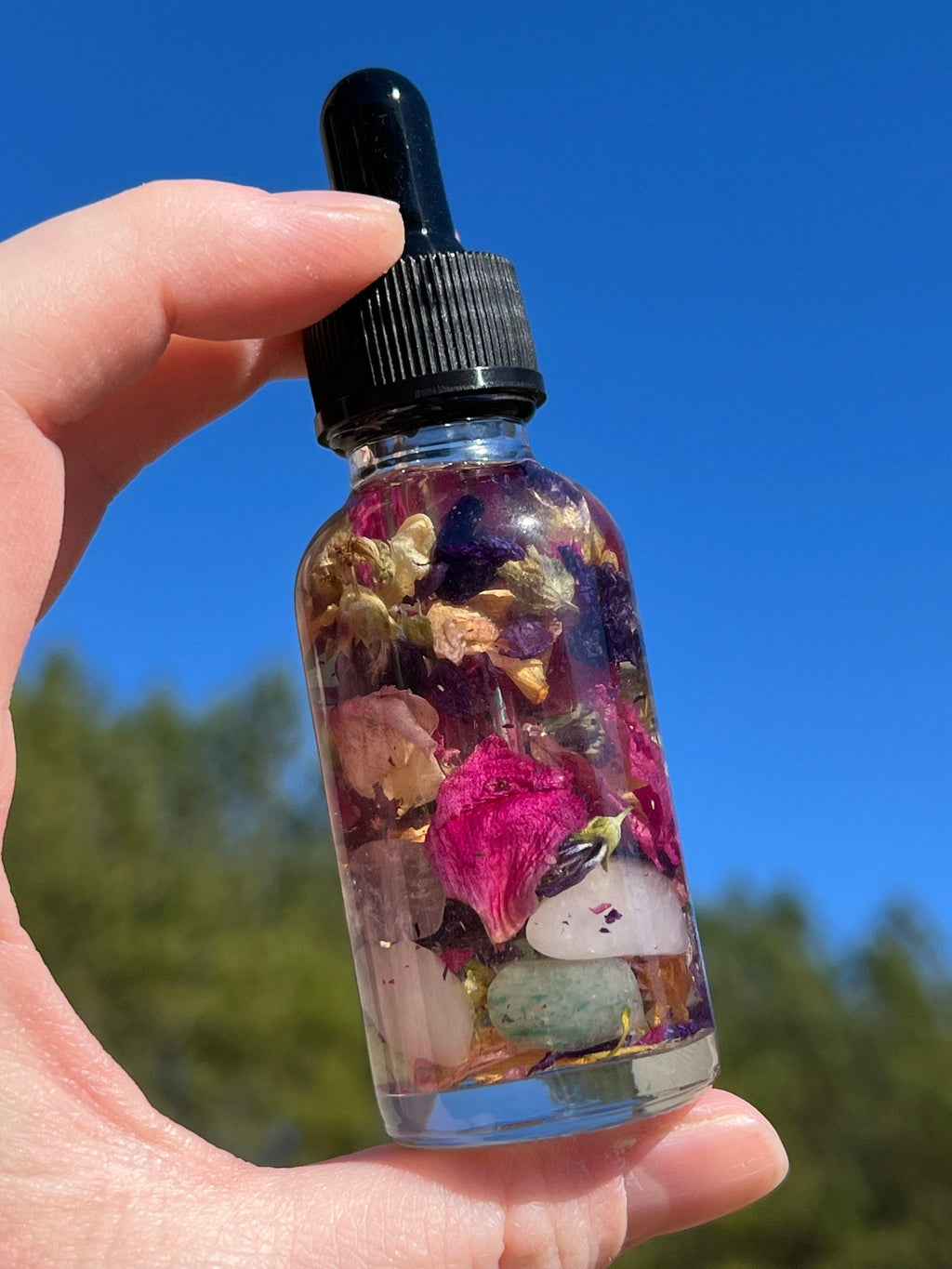 Ostara Ritual Oil | Spring Equinox Offering Body Perfume Sabbat Witchcraft Altar Crystal Infused Spell Magic Intention Devotional Pagan Gift
